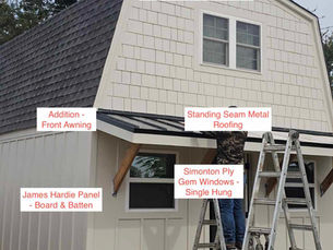 A Hardie Siding Fiber Cement Masterpiece near Granbury, Texas