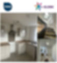 Decoration works on new build apartment block