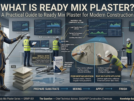 GRMP series-001 — What Is Ready Mix Plaster?