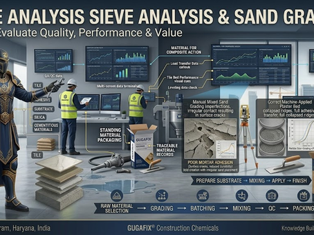 GRMP-006 The Role of Sand: Why Grading Matters in Ready Mix Plaster