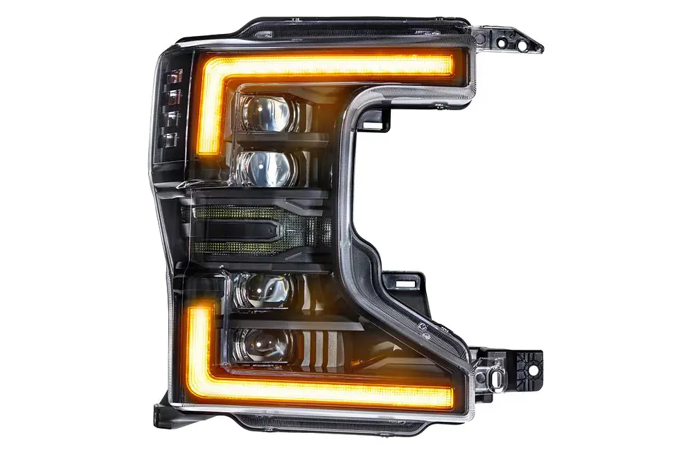 Thumbnail: 2020-2022 Ford SuperDuty Morimoto XB Headlights White DRL