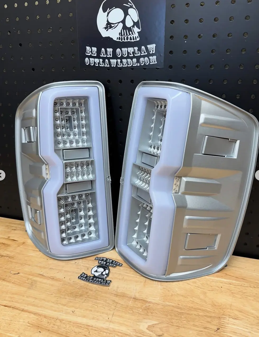 Thumbnail: 2014-2018 Chevy Silverado Sequential Signal Painted Tail Lights