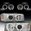 Thumbnail: 1999-2006 GMC Sierra Chrome LED Halo Projector Headlights