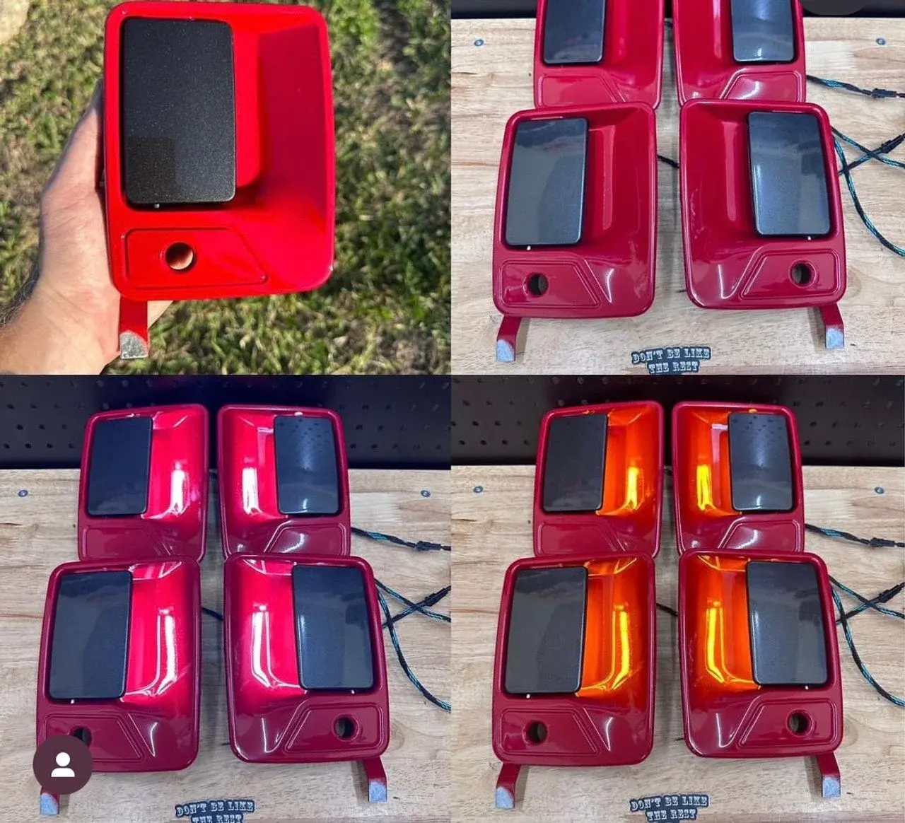 1999-2016 Ford SuperDuty Painted SwitchBack Door Handles