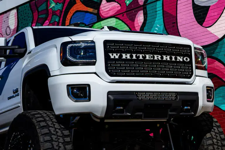 Thumbnail: 2015-2019 GMC Sierra HD Painted Morimoto XB LED Headlights