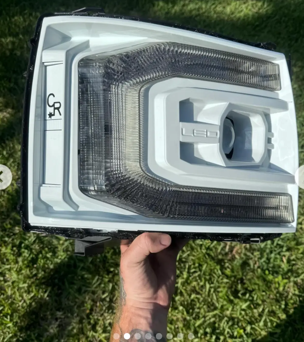 2015-2019 GMC Sierra HD Painted Morimoto XB LED Headlights