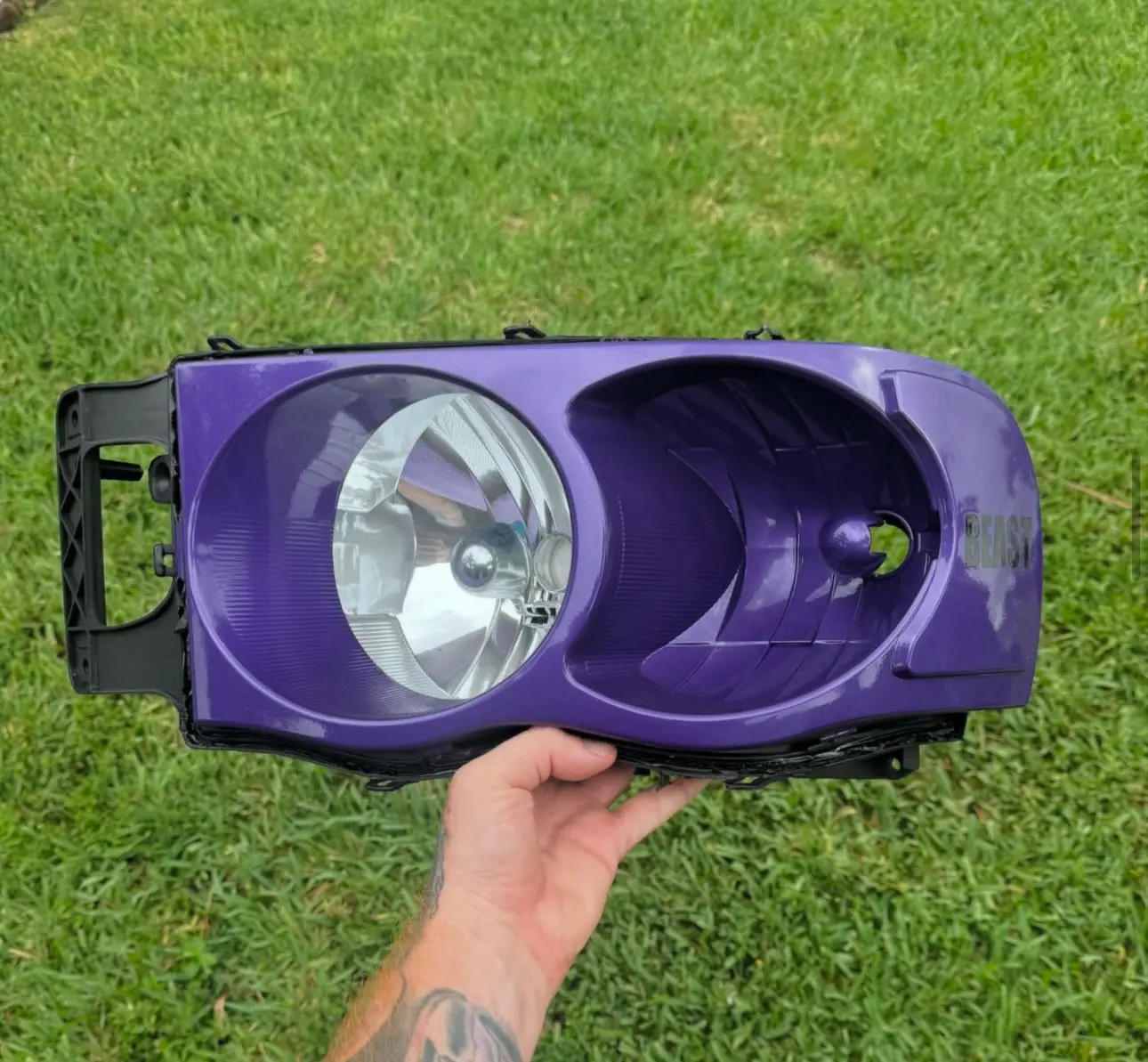 2002-2005 Dodge Ram Painted Headlights