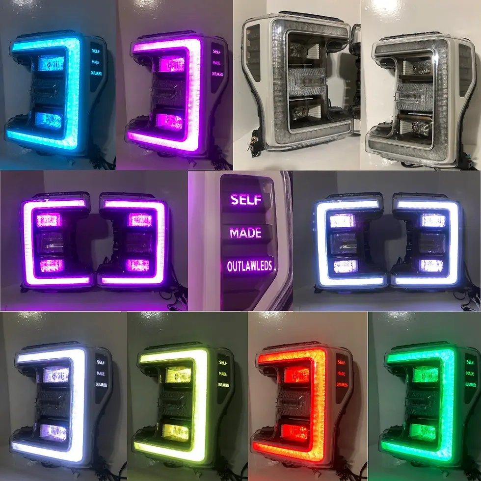 Thumbnail: 2017-2019 Ford SuperDuty LED Headlights