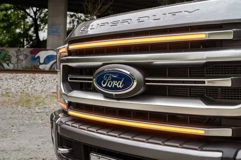 Thumbnail: 2020-2022 Ford SuperDuty Platinum Morimoto XBG LED Grille Inserts