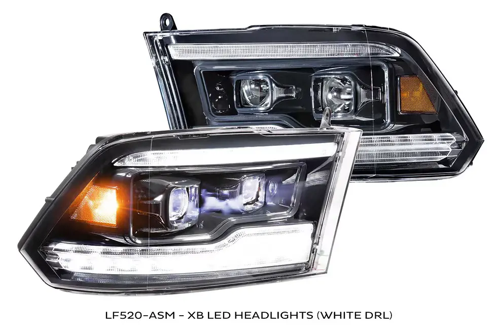 Thumbnail: 2009-2014 Dodge Ram 1500 Morimoto XB Headlight & Tail Light Bundle