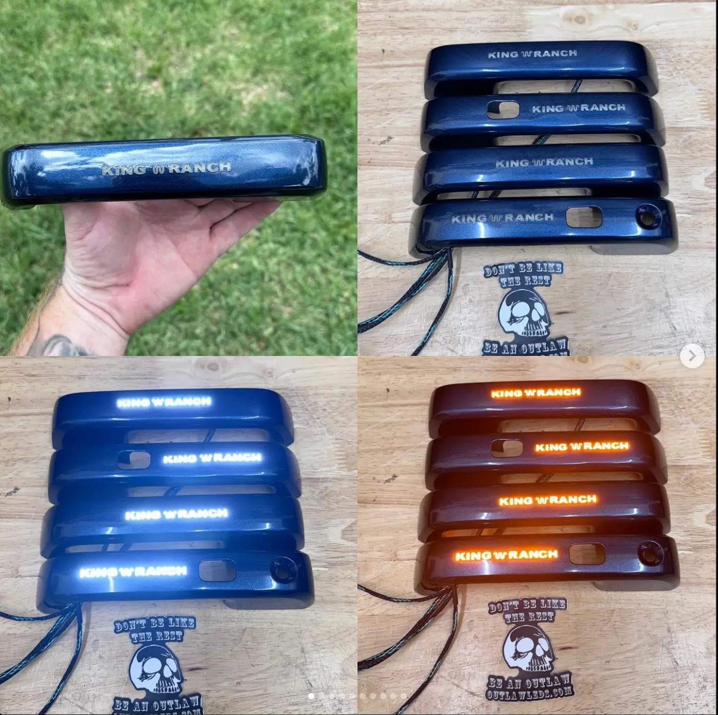 2017-2022 Ford SuperDuty Switchback Painted Door Handles