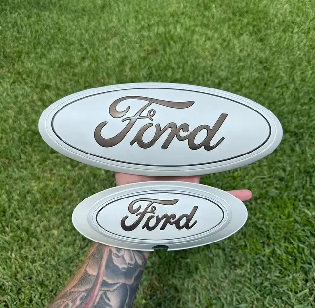 Thumbnail: 2011-2016 Ford SuperDuty Painted Front & Rear Badge Bundle