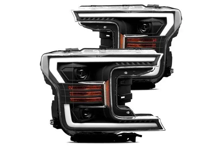 Thumbnail: 2018-2020 Ford F150 AlphaRex Luxx LED Projector Headlights