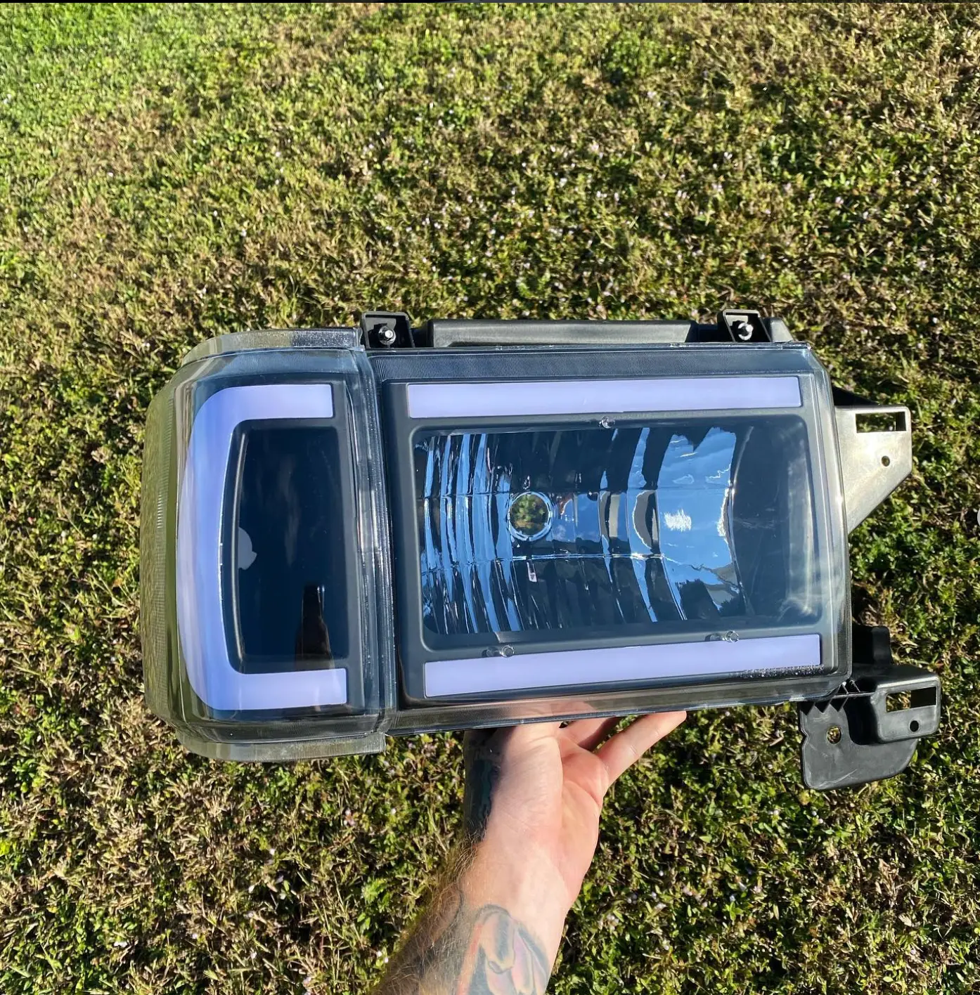 1987-1991 Ford OBS Painted Bar Style Headlights