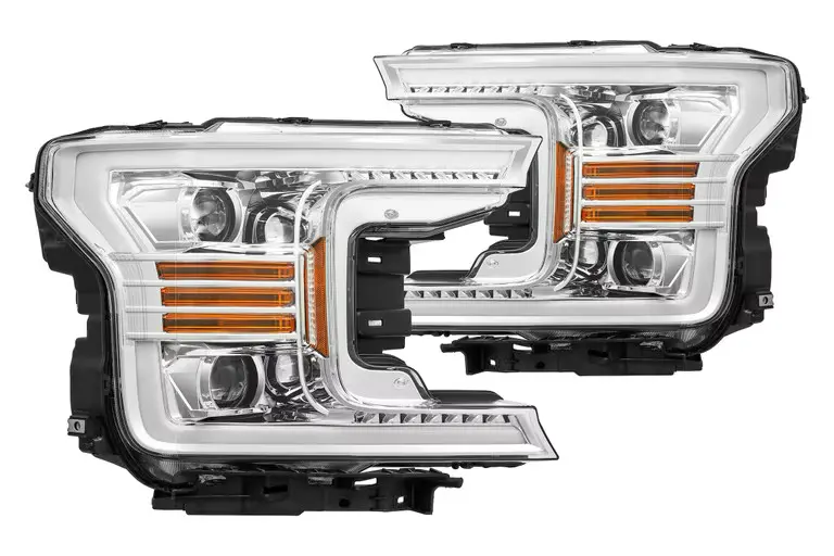 Thumbnail: 2018-2020 Ford F150 AlphaRex Pro Halogen Projector Headlights