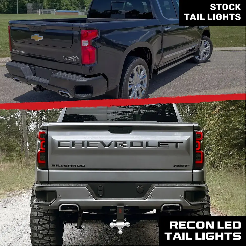 Thumbnail: 2020-2023 Chevy Silverado HD Ultra Bright LED Tail Lights