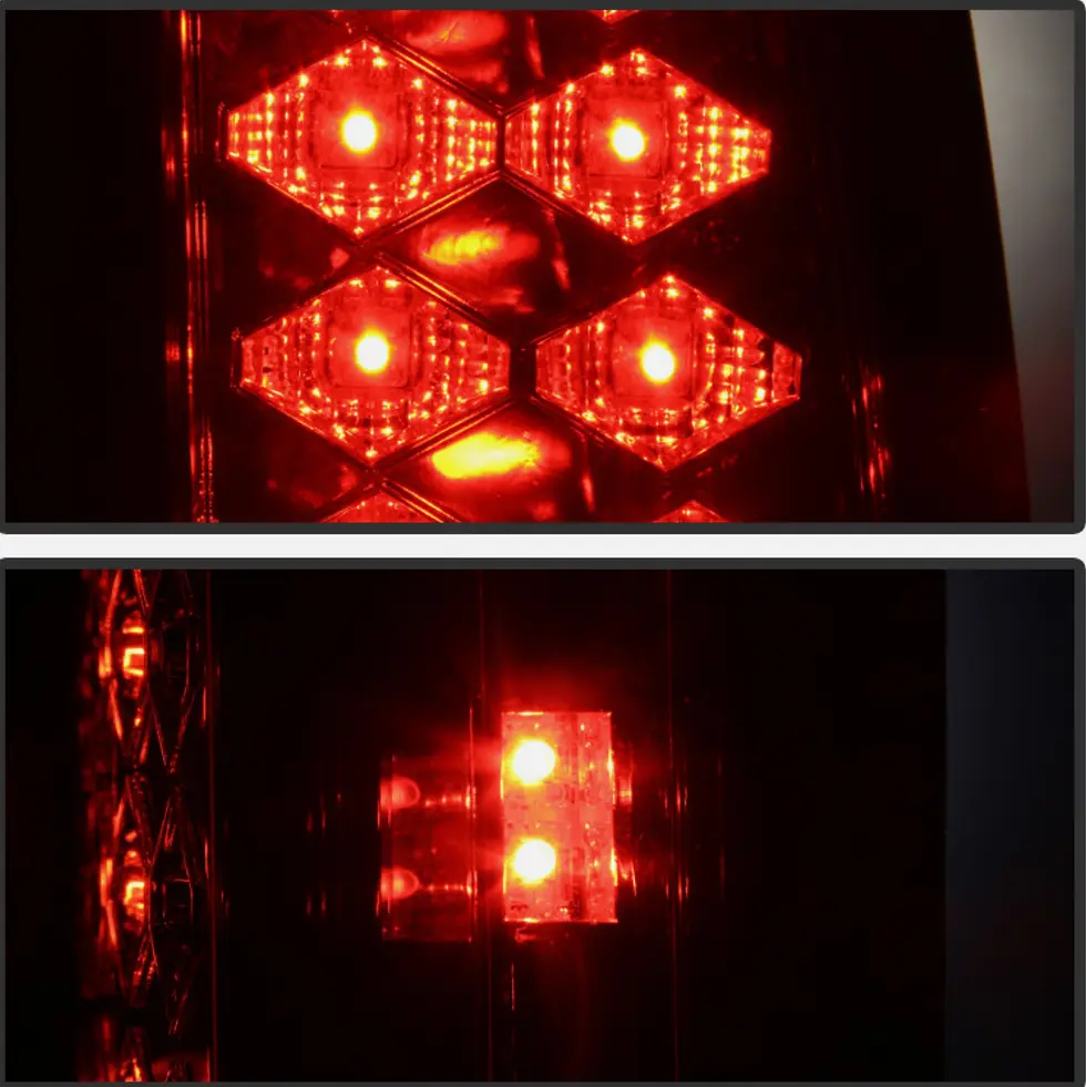 Thumbnail: 1988-1998 Chevy Silverado Red LumiLEDs Tail Lights