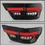Thumbnail: 2011-2013 Jeep Grand Cherokee LED Black & Red Tail Lights