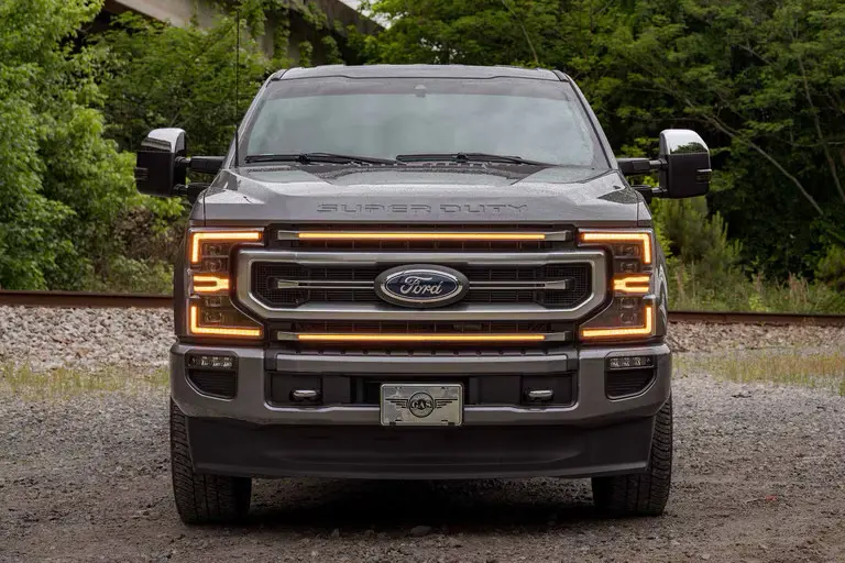Thumbnail: 2020-2022 Ford SuperDuty Platinum Morimoto XBG LED Grille Inserts