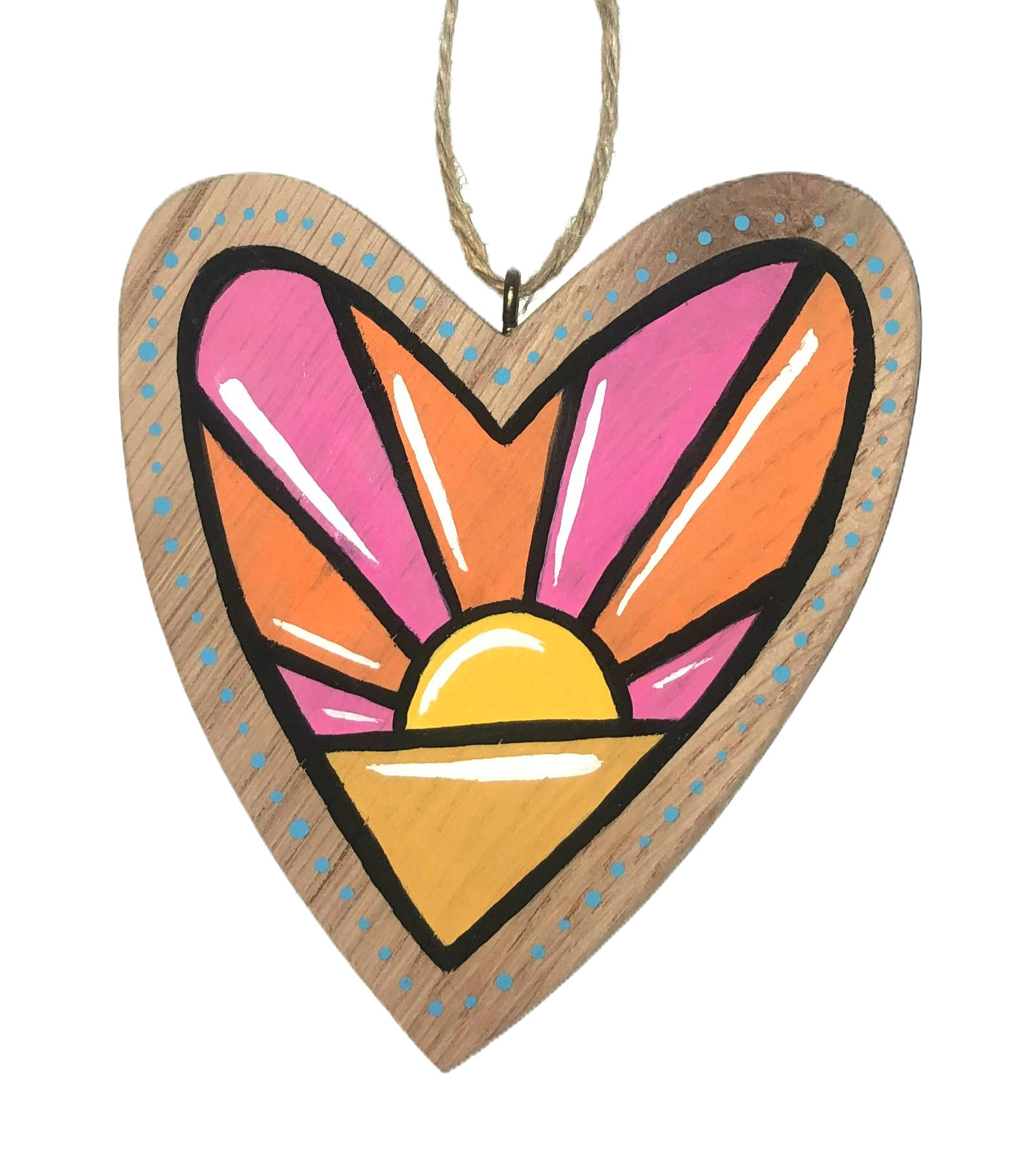 Art Kit Coeur Couché de Soleil