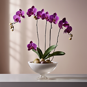 Timeless Orchid Display
