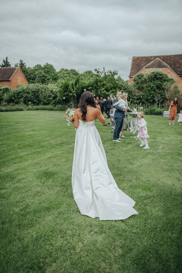 Alveston Pastures Farm Wedding candid 