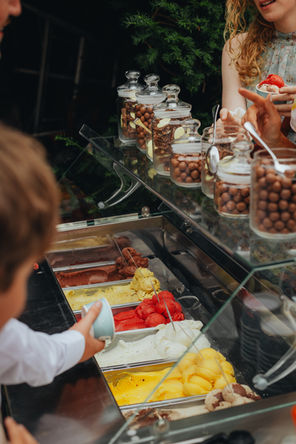 ice cream at wedding uk 