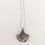 Thumbnail: Fine silver ginkgo leaf mini pendant, nature jewelry, botanical jewelry, silver leaf pendant, ginkgo necklace, PMC jewelry