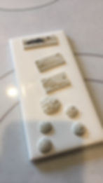 PMC clay and pendants and earrings being dried, PMC jewelry, precious metal clay jewelry
