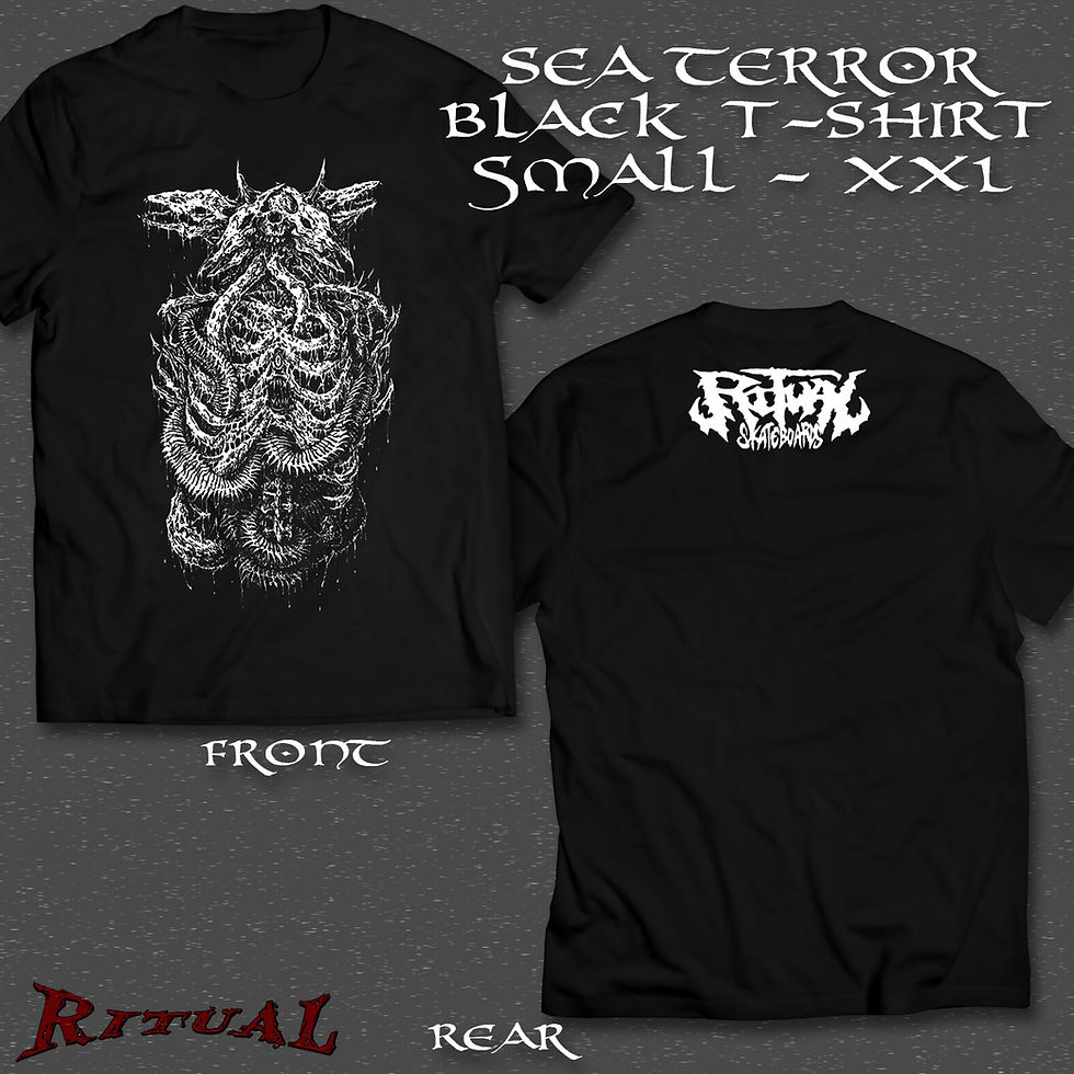 Thumbnail: Ritual™ -- Sea Terror T-Shirt (Black)