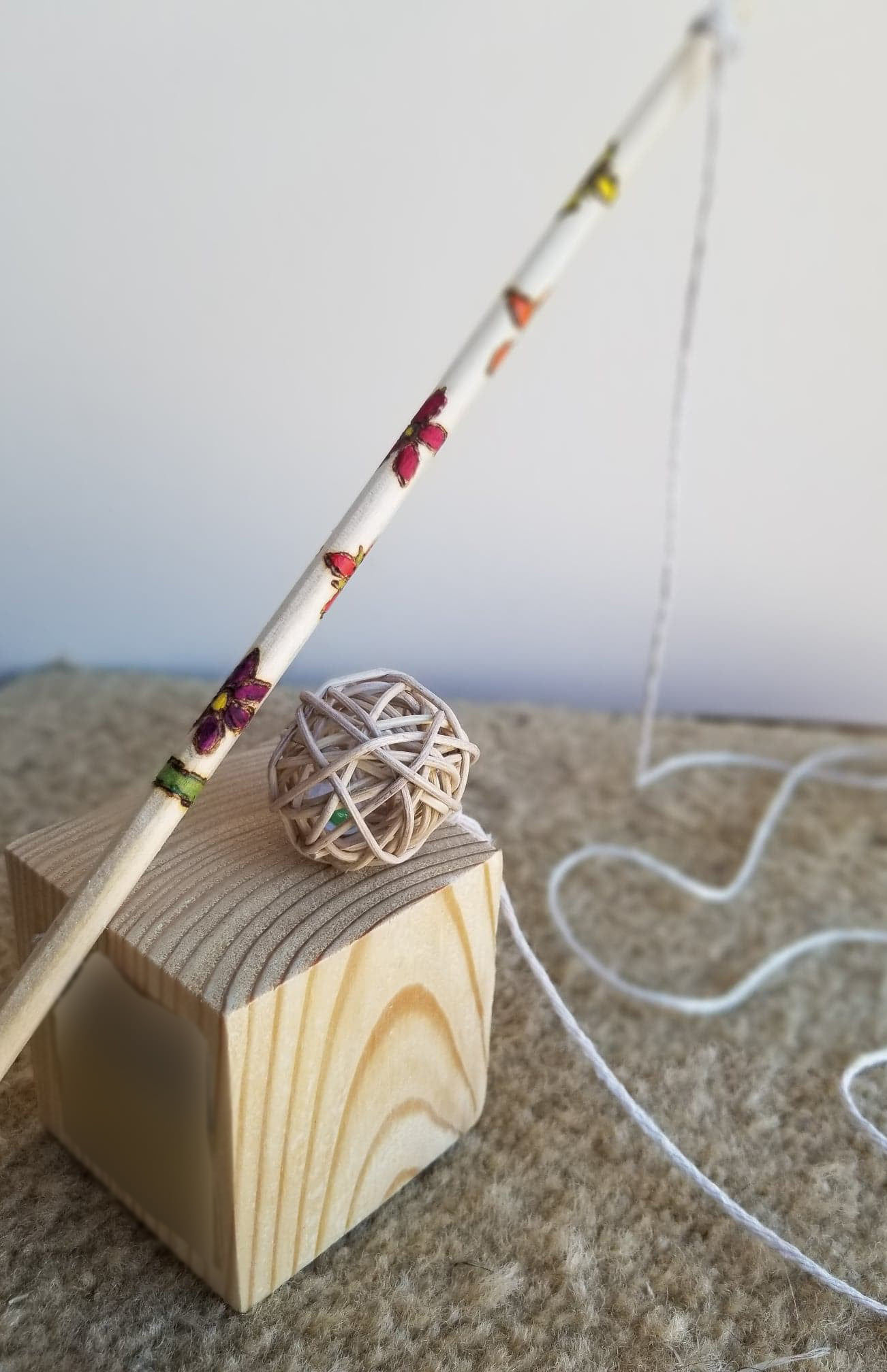 Flower Cat Wand