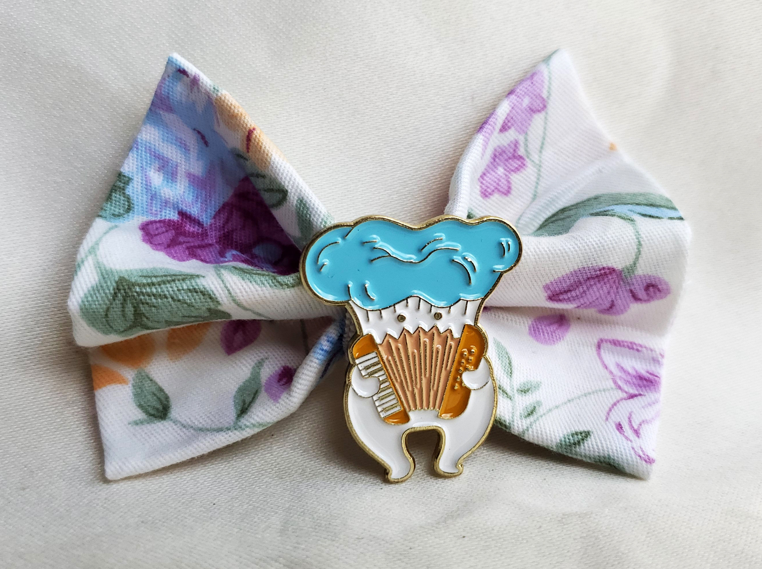 Blue Mushroom Clip