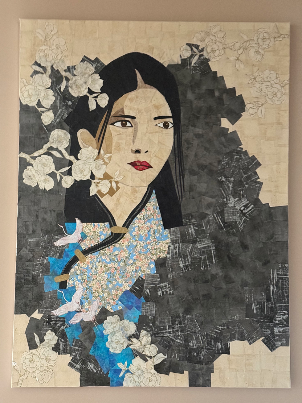 "Blossoms" 30' by 40"