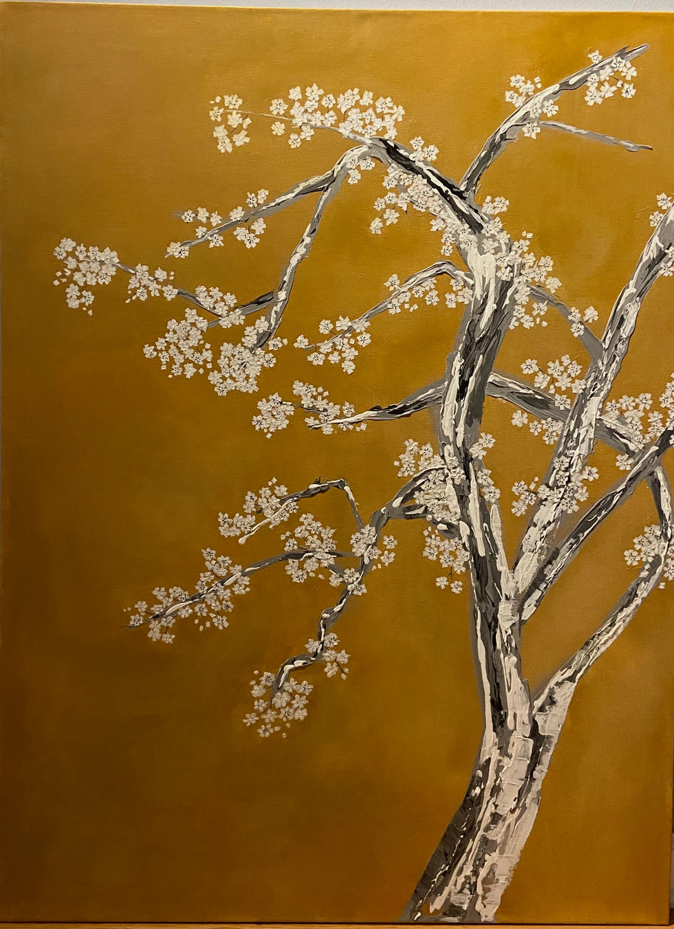 "Spring Blossoms"
 30" by 40"