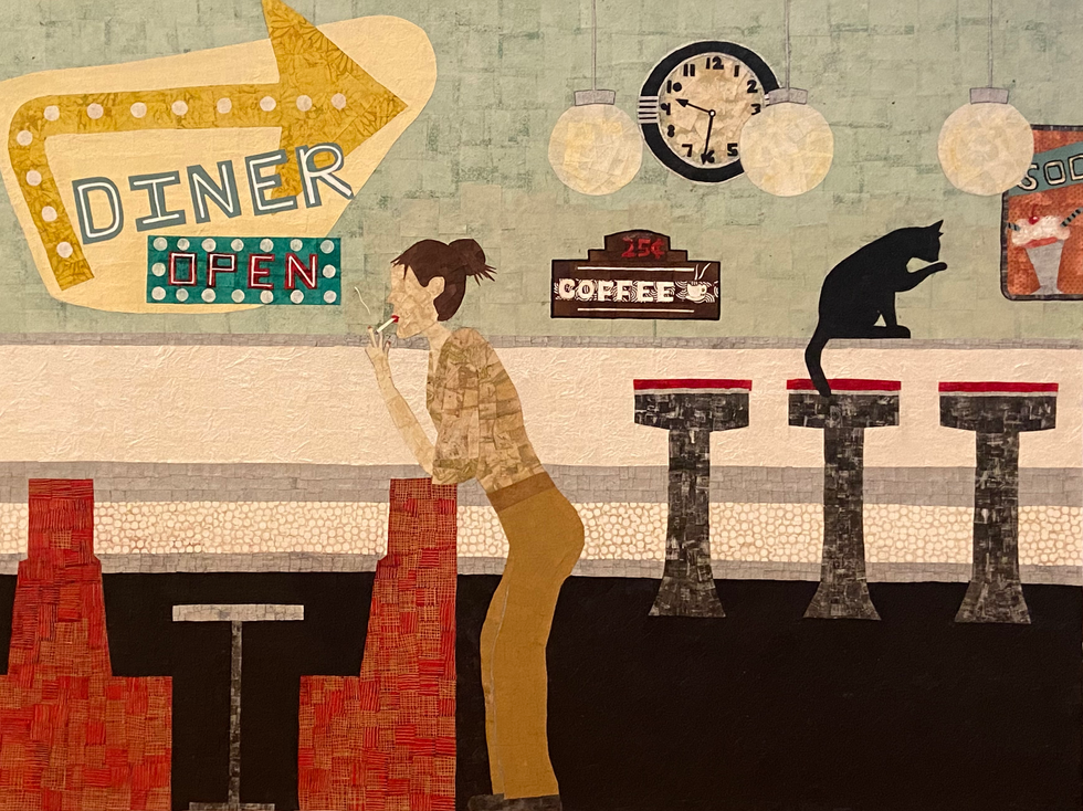 "After the Rush"
30" by 40"