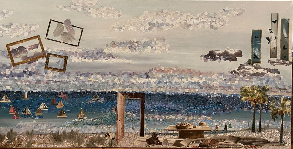 "Ocean Paradise"
24" by 48"