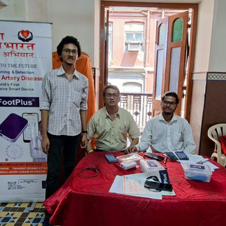 Peripheral Arterial Disease (PAD) screening Camp