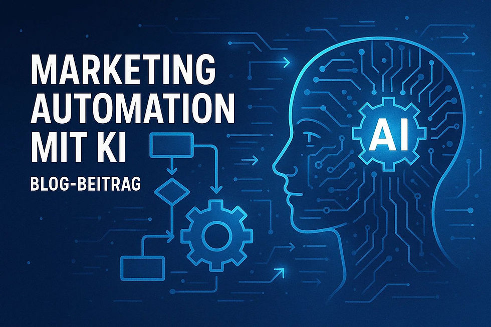 Marketing Automation mit KI Blog Beitrag