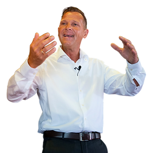 Keynotespeaker Martin-Niels Däfler auf der Bühne