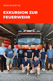Team-Event in Aschaffenburg: Exkursion zur Feuerwehr