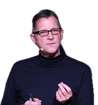Prof. Däfler bei einem Vortrag