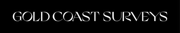 Gold Coast Surveys Logo Black and White
