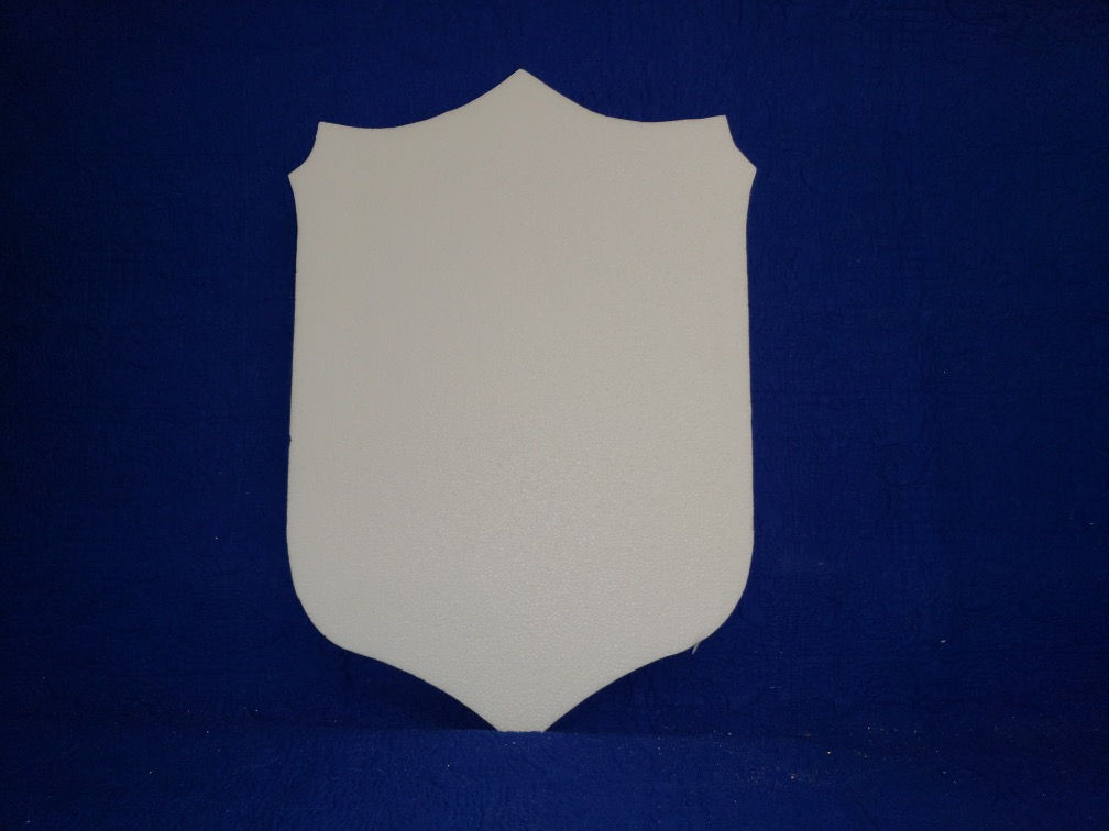 Styrofoam Police Shield