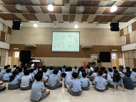Storytelling at Tenby International School