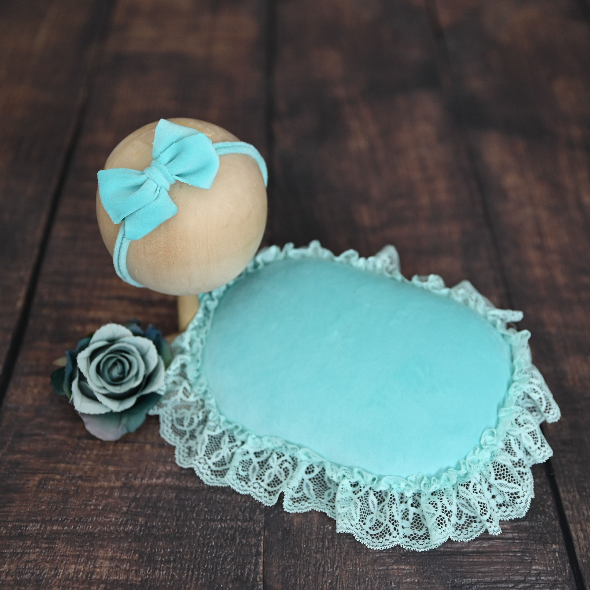 סט קטיפה כרית + סרט