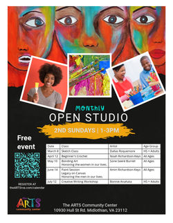 Monthly Open Studio Flyer