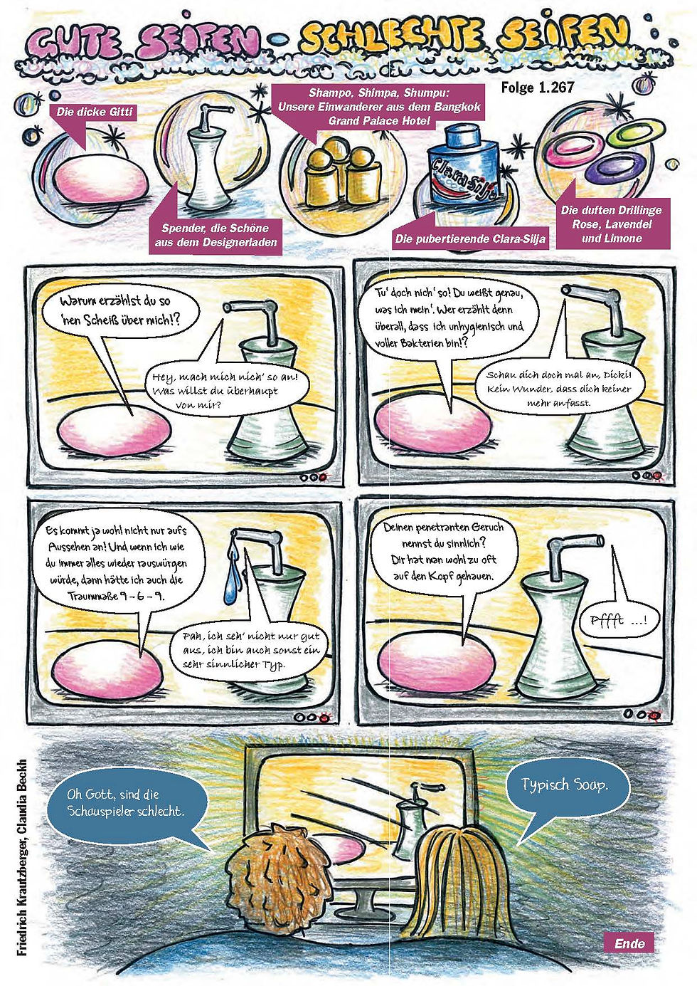 Die Seifen-Soap „Gute Seifen – schlechte Seifen“