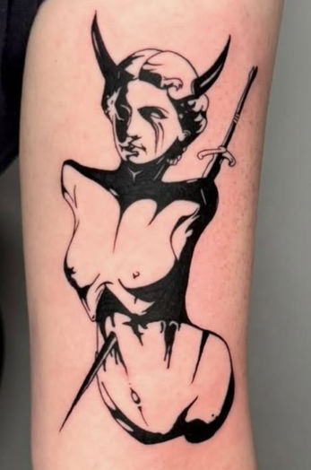 Black & Grey Realism Illustrative