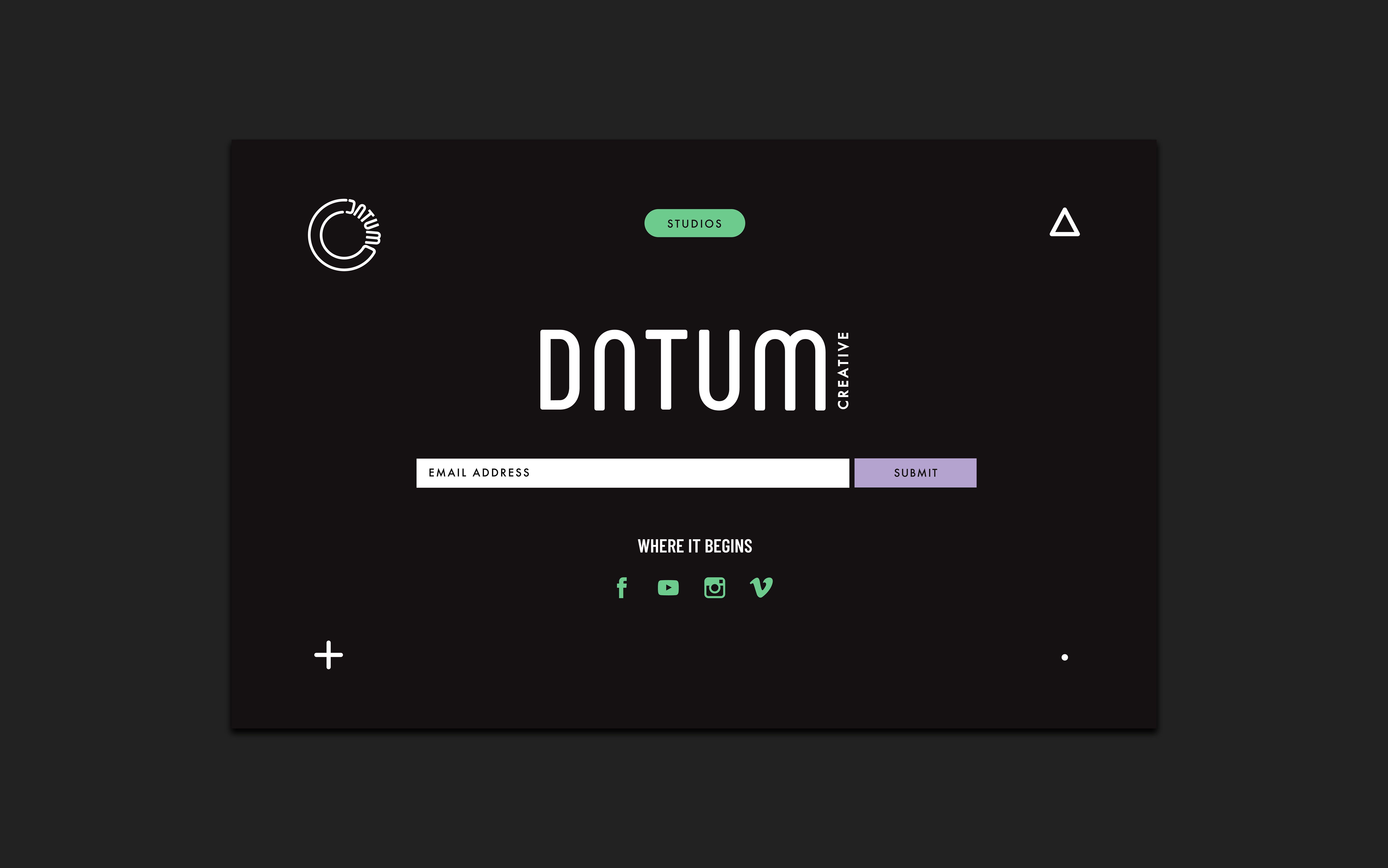 Datum Splash Page