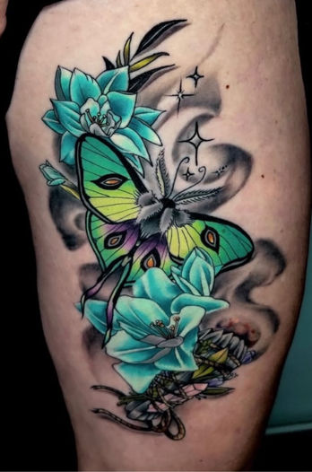 Neo-Traditional Butterfly
